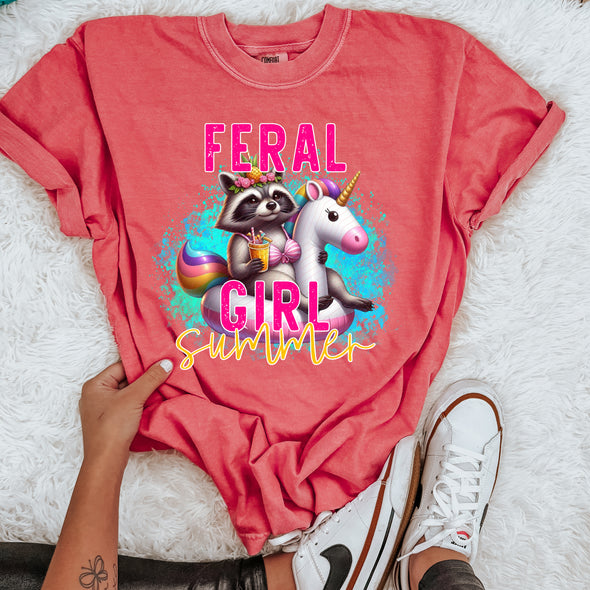 Feral Girl Summer - DTF Transfer