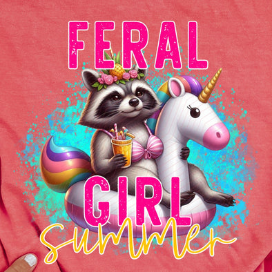 Feral Girl Summer - DTF Transfer