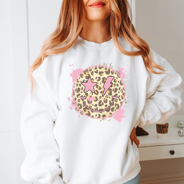 Retro Grunge Smiley Face - DTF