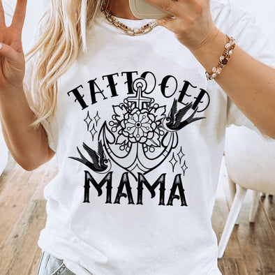 Tattooed Mama - Screen Print Transfer