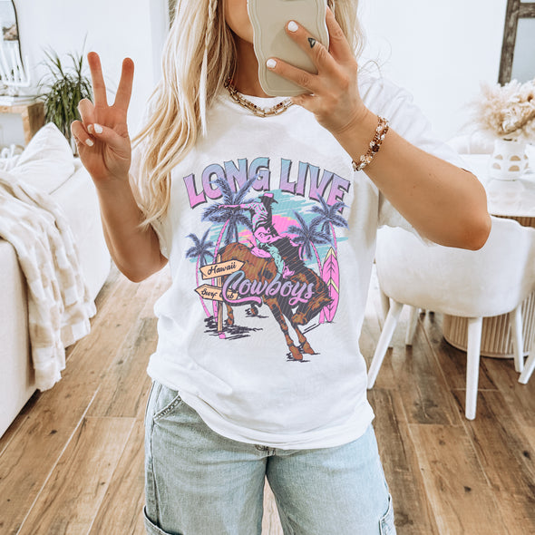 Long Live Cowboys -  DTF Transfer