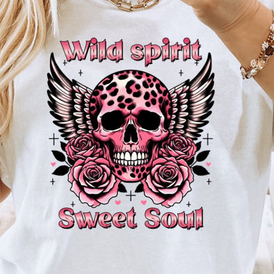 Wild Spirit Sweet Soul  - DTF Transfer