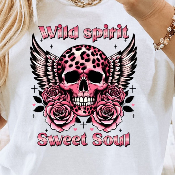 Wild Spirit Sweet Soul  - DTF Transfer