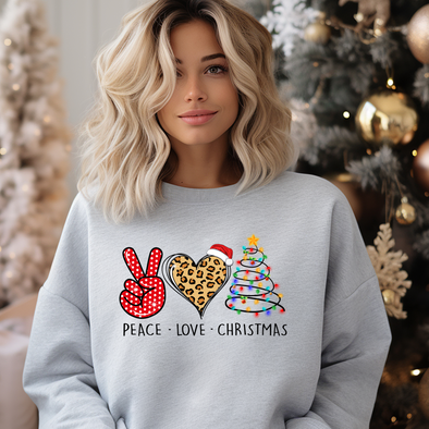 Peace Love Christmas - DTF Transfer