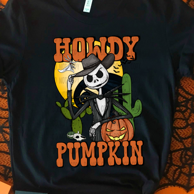 Howdy Pumpkin - DTF Transfer