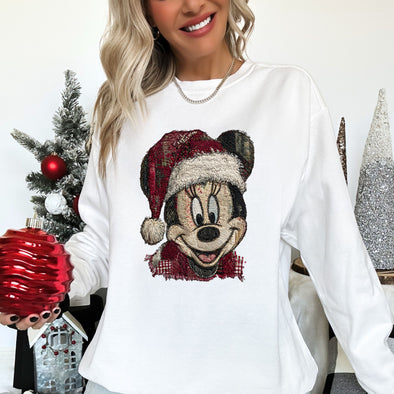 Patchwork Girl Mouse - DTF