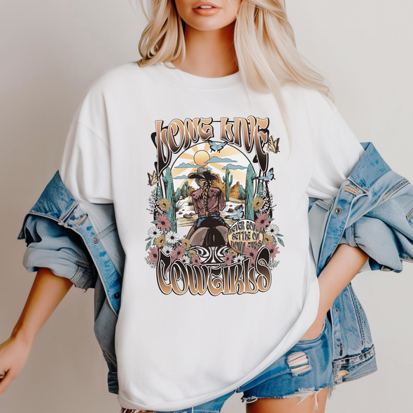 Long Live Cowgirls -  DTF