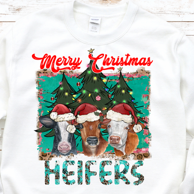 Merry Christmas Heifers - DTF Transfer