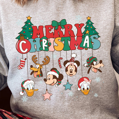 Merry Christmas Mouse - DTF Transfer