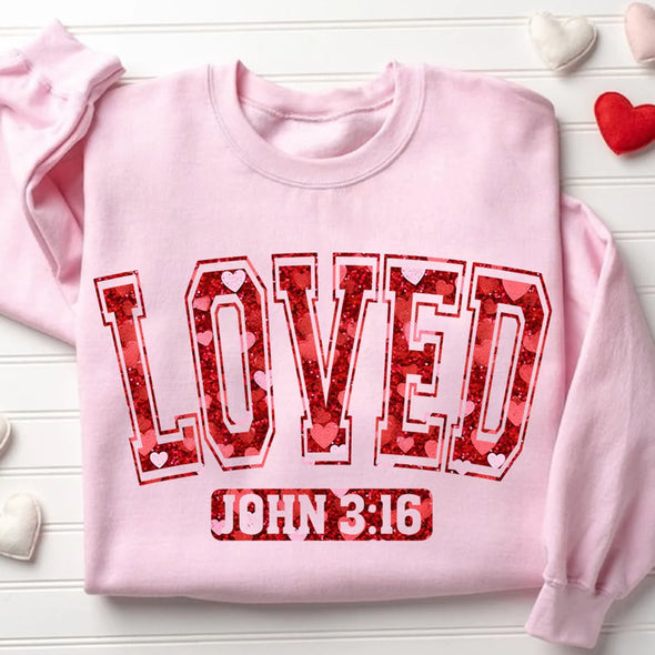 Loved John 3:16 - DTF Transfer