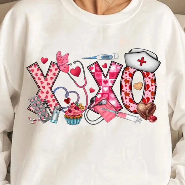 XOXO Nurse - DTF Transfer