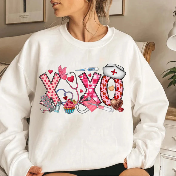XOXO Nurse - DTF Transfer