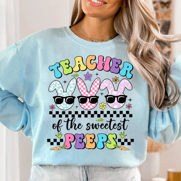 Teacher of the Sweetest Peeps - DTF