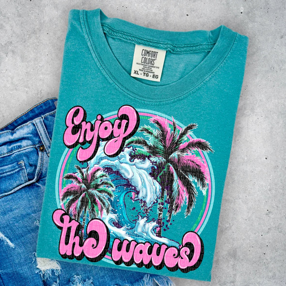 Enjoy the Waves  - DTF Transfer