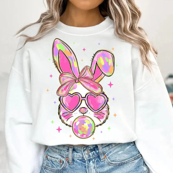 Bunny Blowing Gum  - DTF