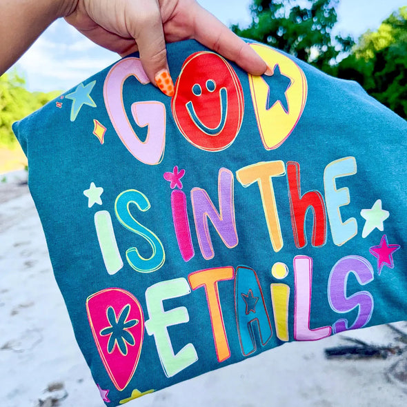 God Is In The Details - DTF Transfer