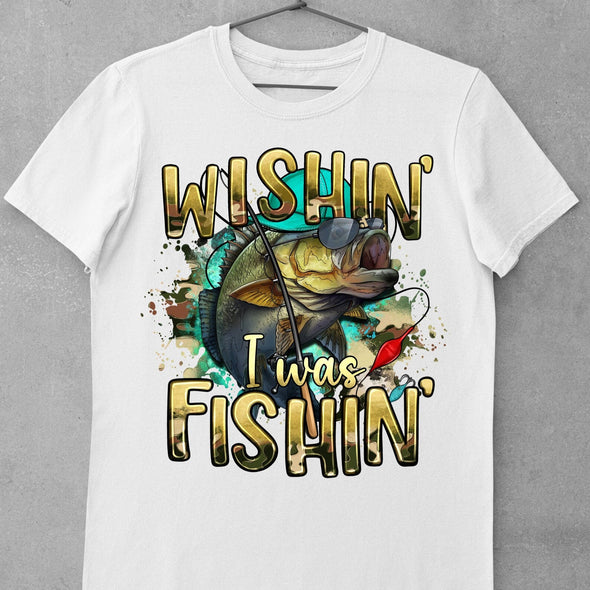 Wishing I was fishing - DTF Transfer