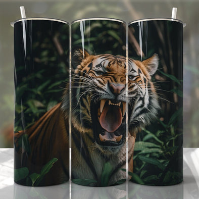 Tiger - 20 oz Skinny Tumbler Sublimation Transfers