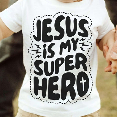 Jesus is My Superhero  - DTF Transfer