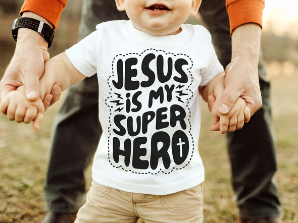 Jesus is My Superhero  - DTF Transfer