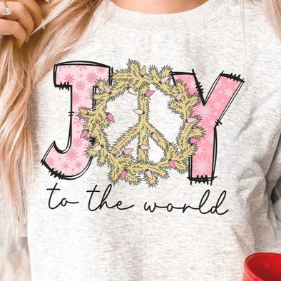 Pink Joy To The World - DTF