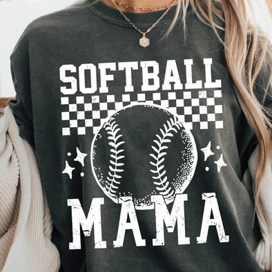 Softball Mama -  Screen Print Transfer