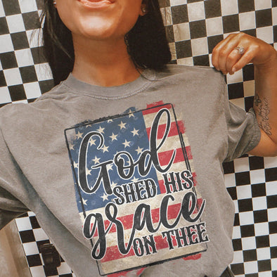 God Shed His Grace On Thee  - DTF Transfer