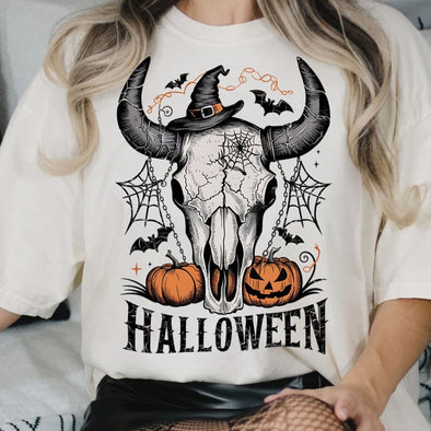 Halloween Bull  - DTF Transfer