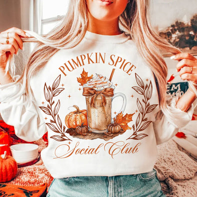 Pumpkin Spice Social Club -  DTF