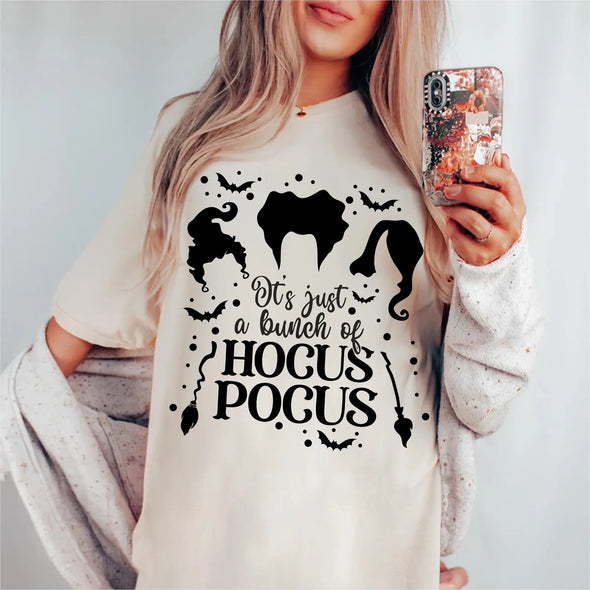 It's Just a Bunch of Hocus Pocus  -  Screen Print Transfer