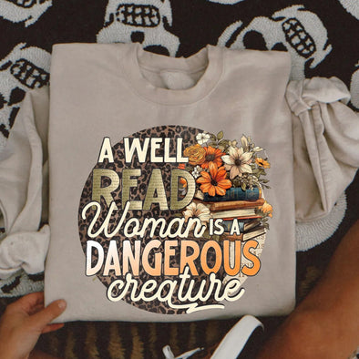 A Well Read Woman Is A Dangerous Creature - DTF