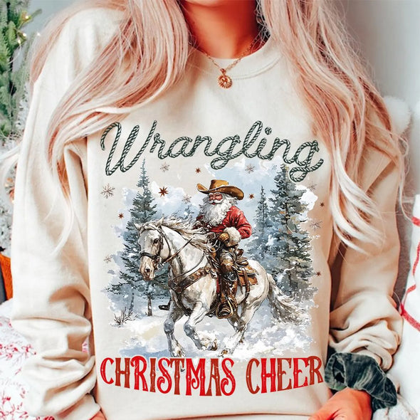 Wrangling Christmas Cheer - DTF Transfer