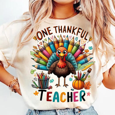 One Thankful Teacher - DTF