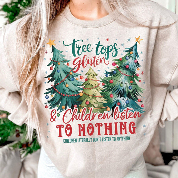 Tree Tops Glisten - DTF Transfer