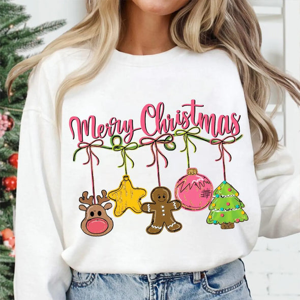 Merry Christmas Gingerbread - DTF Transfer