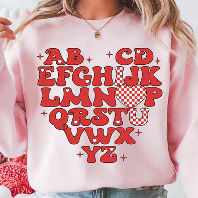 Valentine ABC Love You - DTF
