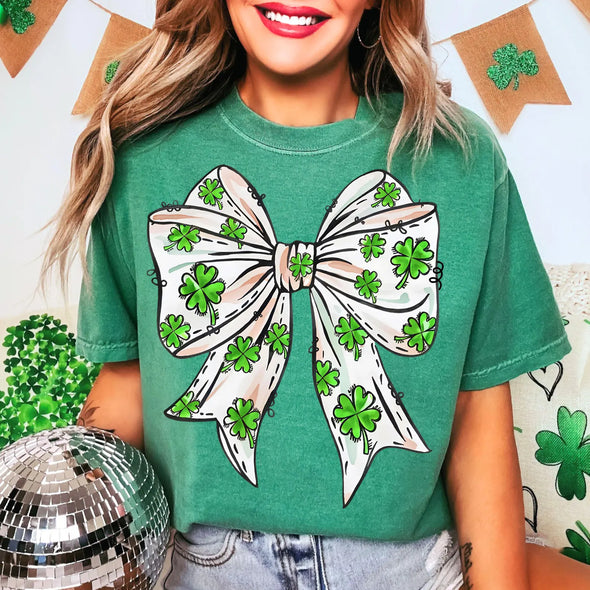St. Patrick's Day Bow  - DTF