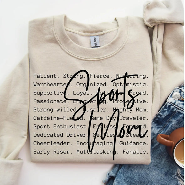Sports Mom - DTF Transfer