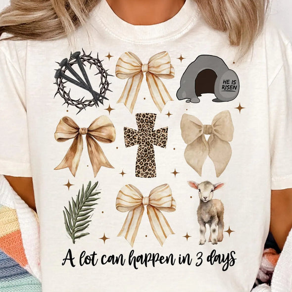 A lot can happen in 3 days - DTF