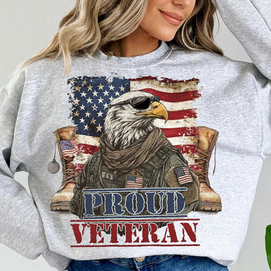 Proud Veteran - DTF Transfer