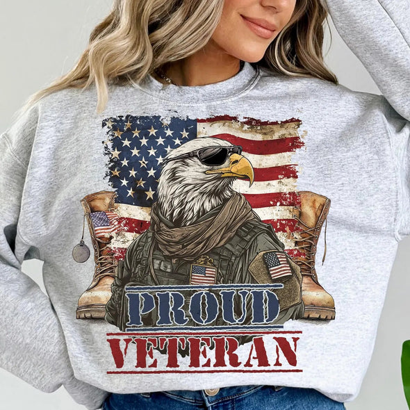 Proud Veteran - DTF Transfer