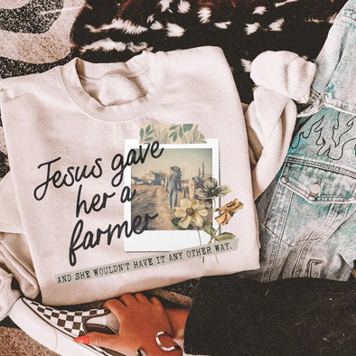 Jesus Gave Her A Farmer - DTF Transfer