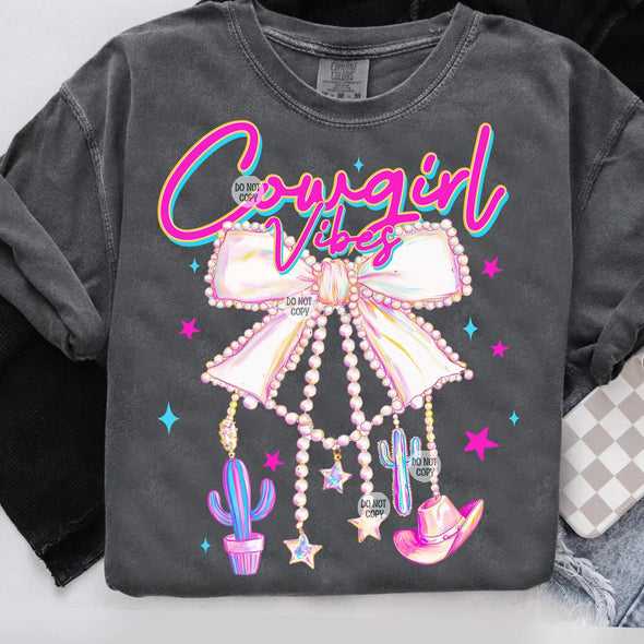 Cowgirl Vibes  - DTF Transfer