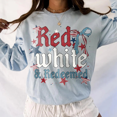Red, White & Redeemed - DTF Transfer
