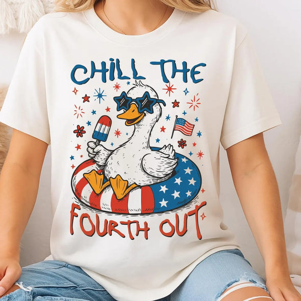 Chill the Fourth Out  - DTF Transfer