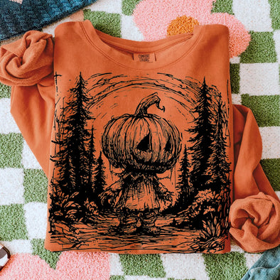 Horror Pumpkin Halloween - DTF Transfer