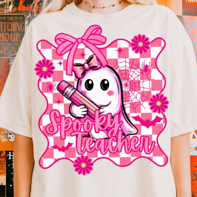 Spooky Teacher   - DTF Transfer