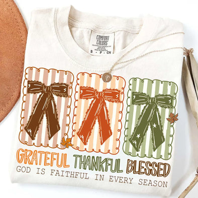 Grateful Thankful Blessed - DTF