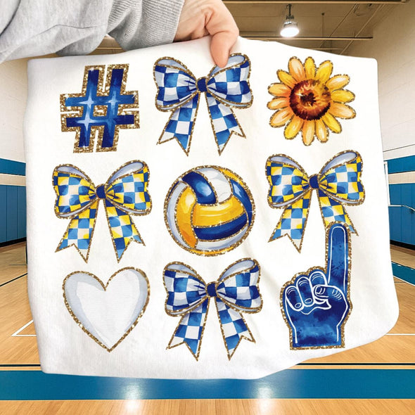 Volleyball Collage - DTF Transfer