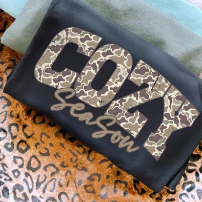 Cozy Season Camo - DTF